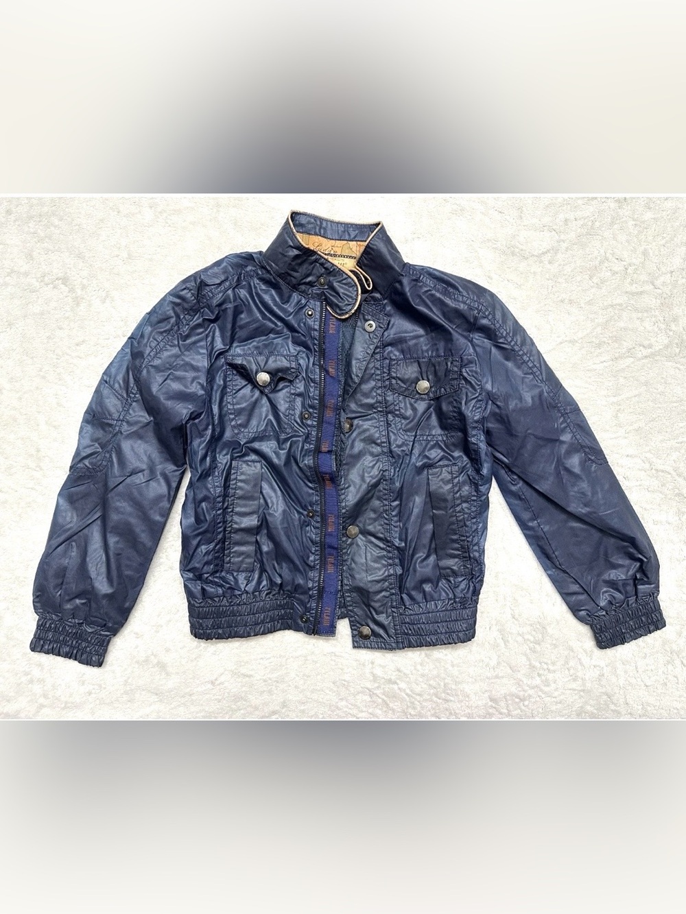 Alviero Martini Boys Geo Map Jacket Size 6T Years Excellent Condition